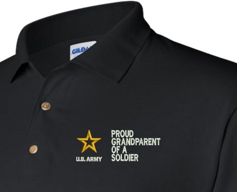 Proud GrandParent of a Soldier U.S. Army Polo