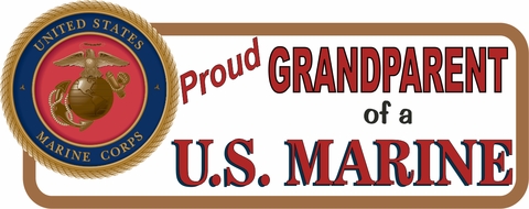 Proud Grandparent of a U.S. Marine