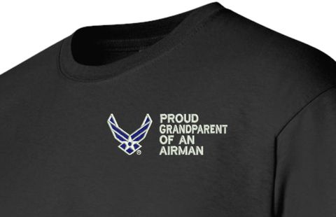 Proud Grandparent of an Airman U.S. Air Force Long Sleeve T-Shirt