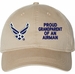 Proud Grandparent of an Airman U.S. Air Force Unstructured Dad Cap