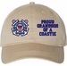 Proud Grandson of a Coastie U.S. Coast Guard Unstructured Dad Cap