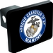Proud Grandson of a Marine Trailer Hitch Cover