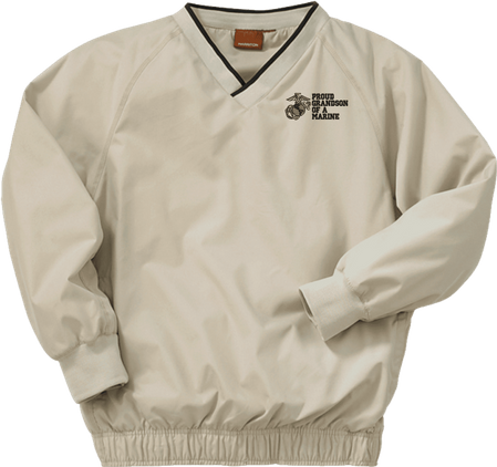 Proud Grandson of a Marine U.S. Marine Corps Harriton Windshirt