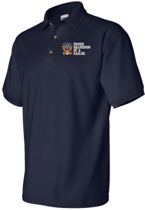Proud Grandson of a Sailor U.S. Navy Polo
