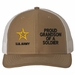 Proud Grandson of a Soldier U.S. Army Mesh Back Cap