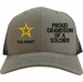 Proud Grandson of a Soldier U.S. Army Mesh Back Cap
