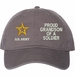 Proud Grandson of a Soldier U.S. Army Unstructured Dad Cap