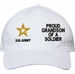 Proud Grandson of a Soldier U.S. Army Unstructured Dad Cap