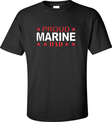 Proud Marine Corps Dad Shirt