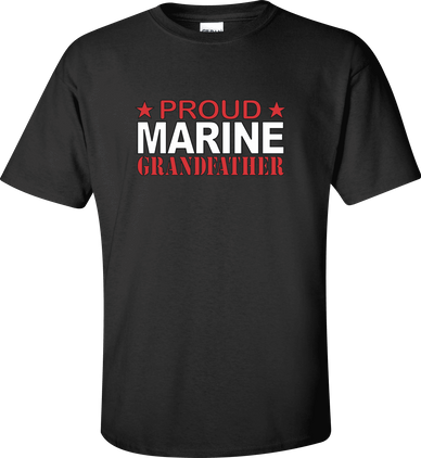 Proud Marine Corps Grandfather Shirt