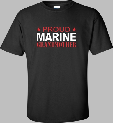 Proud Marine Corps Grandmother Shirt