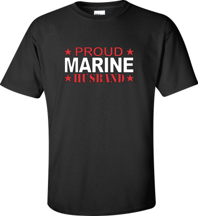 Proud Marine Corps Husband Shirt