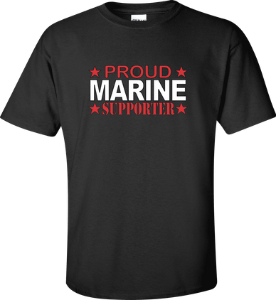 Proud Marine Corps Supporter Shirt
