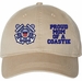 Proud Mom of a Coastie U.S. Coast Guard Unstructured Dad Cap
