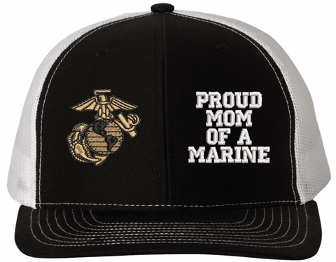Proud Mom of a Marine U.S. Marine Corps Cap