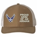 Proud Mom of an Airman U.S. Air Force Mesh Back Cap