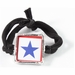 Proud Mother Blue Star Elastic Wristband