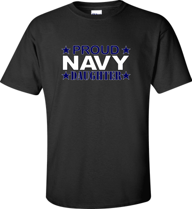 Proud Navy Daughter Shirt