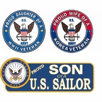Proud Navy Family Decals Thumbnail Illustration