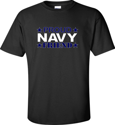 Proud Navy Friend Shirt