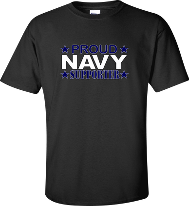 Proud Navy Supporter Shirt