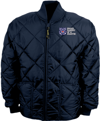 Proud Parent of a Coastie U.S. Coast Guard Game Sportswear Bravest Jacket