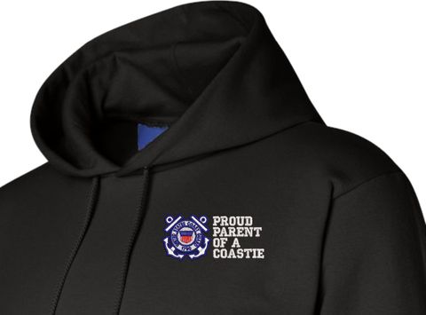 Proud Parent of a Coastie U.S. Coast Guard Hoodie