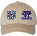 Proud Parent of a Coastie U.S. Coast Guard Unstructured Dad Cap