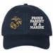 Proud Parent of a Marine U.S. Marine Corps Unstructured Dad Cap