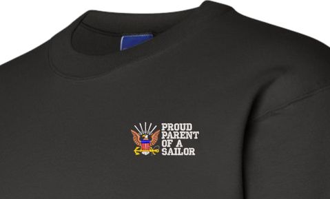 Proud Parent of a Sailor U.S. Navy Sweatshirt