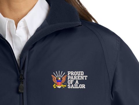 Proud Parent of a Sailor U.S. Navy Women's 3-Season Jacket