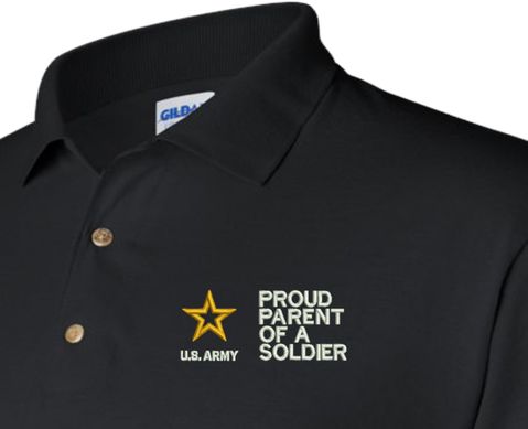 Proud Parent of a Soldier U.S. Army Polo