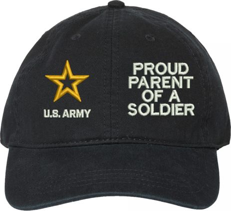 Proud Parent of a Soldier U.S. Army Unstructured Dad Cap