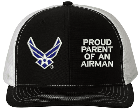 Proud Parent of an Airman U.S. Air Force Mesh Back Cap