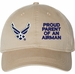Proud Parent of an Airman U.S. Air Force Unstructured Dad Cap