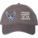 Proud Parent of an Airman U.S. Air Force Unstructured Dad Cap