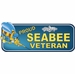 Proud Seabee Veteran Enlisted Bumper Sticker