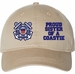 Proud Sister of a Coastie U.S. Coast Guard Unstructured Dad Cap