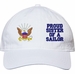 Proud Sister of a Sailor U.S. Navy Unstructured Dad Cap