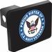 Proud Sister of a U.S. Navy Veteran Trailer Hitch Cover