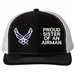 Proud Sister of an Airman U.S. Air Force Mesh Back Cap