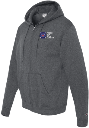 Proud Son of a Coastie U.S. Coast Guard Full Zip Hoodie