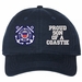 Proud Son of a Coastie U.S. Coast Guard Unstructured Dad Cap
