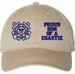 Proud Son of a Coastie U.S. Coast Guard Unstructured Dad Cap