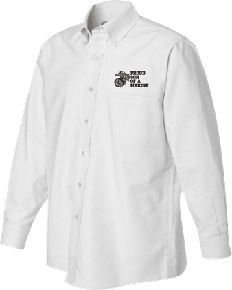 Proud Son of a Marine U.S. Marine Corps Oxford Shirt