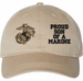 Proud Son of a Marine U.S. Marine Corps Unstructured Dad Cap