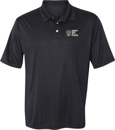 Proud Son of a Sailor U.S. Navy Moisture Wicking Polo