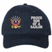 Proud Son of a Sailor U.S. Navy Unstructured Dad Cap