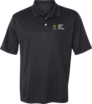 Proud Son of a Soldier U.S. Army Moisture Wicking Polo