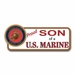 Proud Son of a U.S. Marine Bumper Sticker